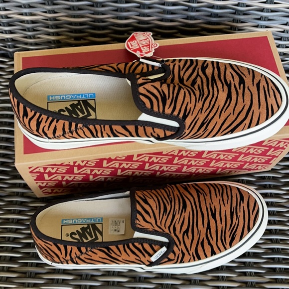 Vans Slip-On SF Animal Stripes Black/Marshmallow WMNS - Picture 3 of 16